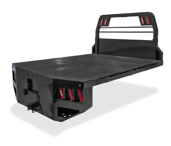 Sure-Trac flatbed turnover steel truck bed